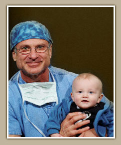 Dr. Hobar with his grandson